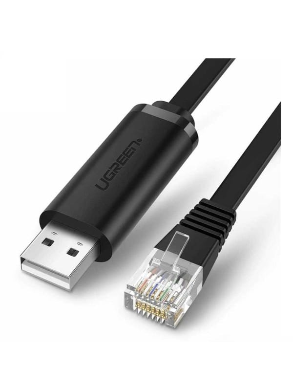 UGREEN CM204-50773 USB to RJ45 Console Cable 4.9 ft