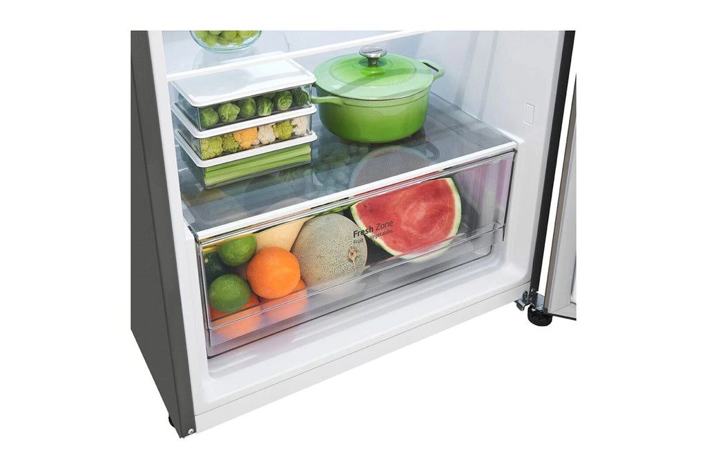 LG GL-B492PLGB 14 cu. ft. Top Mount Refrigerator Platinum Silver