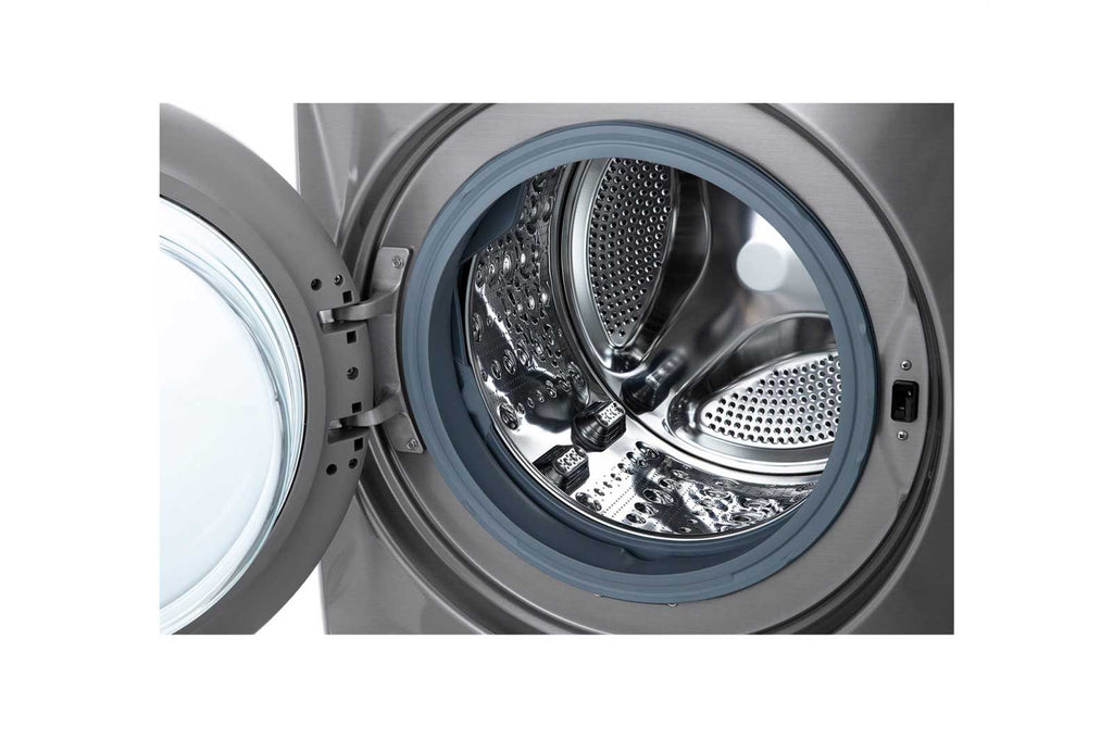 LG F0L9DGP2S 33.1 lb / 17.6 lb Front Load Washer Dryer Silver