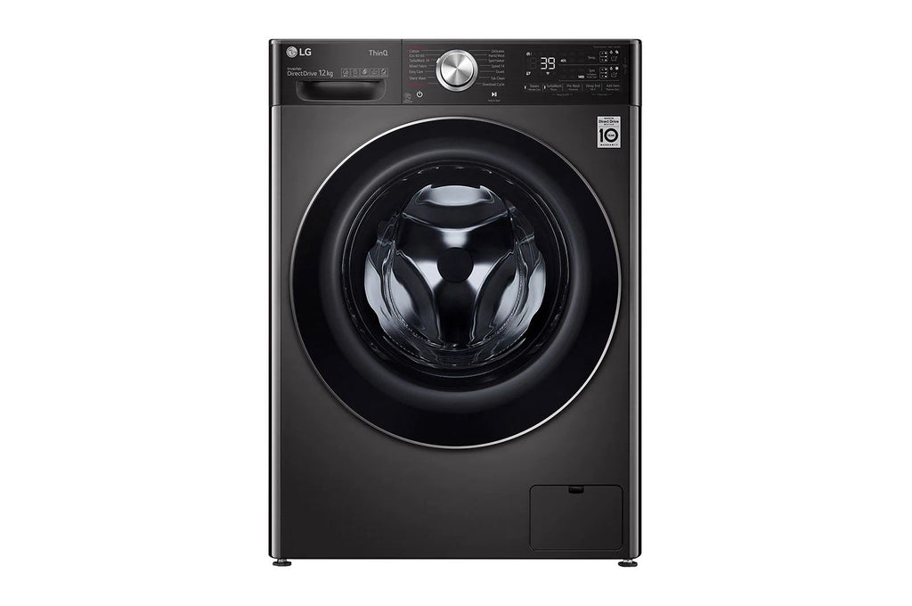 LG F4V9BWP2EE 26.5 lb Front Load Washing Machine Black