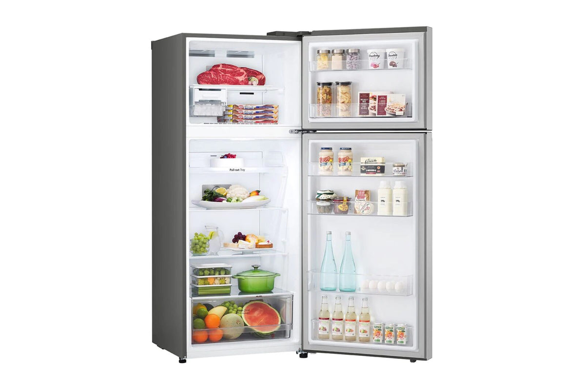 LG GL-B492PLGB 14 cu. ft. Top Mount Refrigerator Platinum Silver