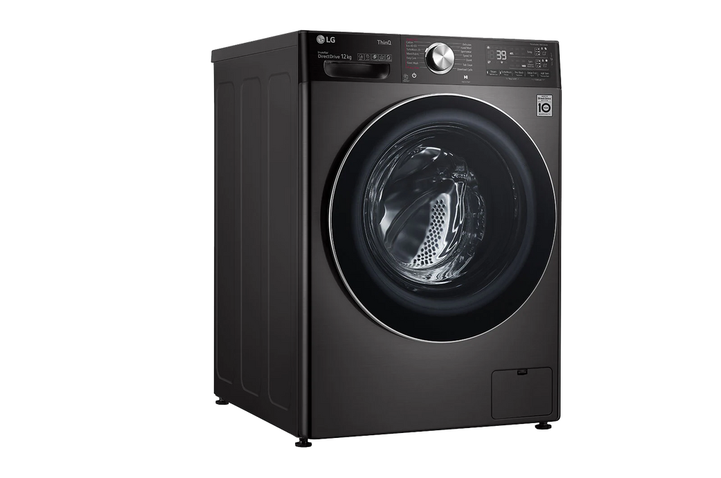 LG F4V9BDP2EE 26.5 lb / 17.6 lb Front Load Washer Dryer Black