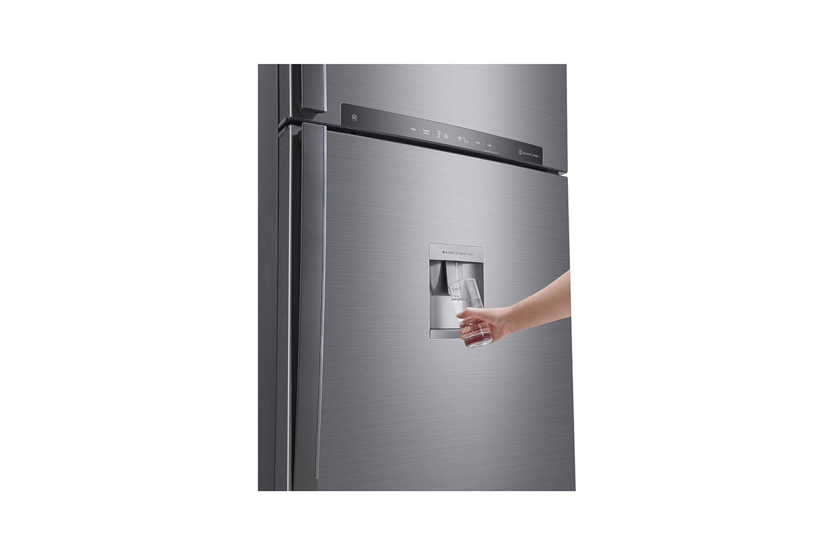 LG GN-F702HLHU 18 cu. ft. Top Mount Refrigerator Platinum Silver