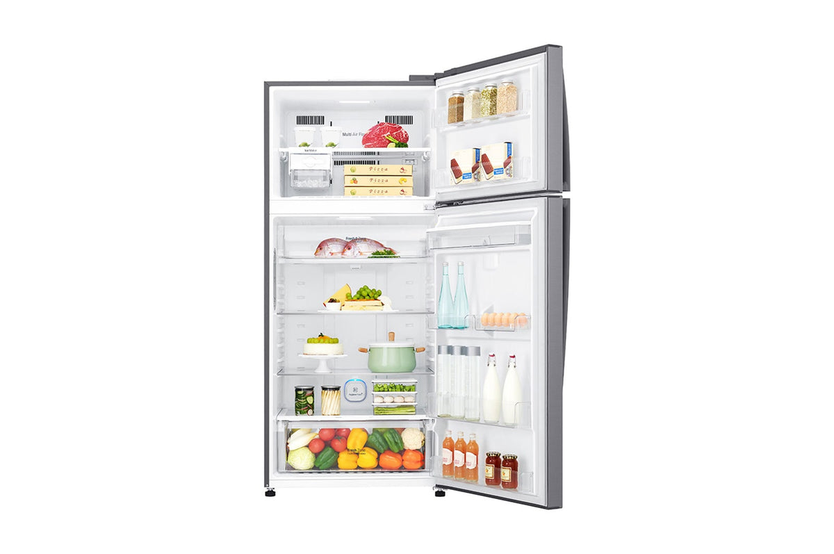 LG GN-F702HLHU 18 cu. ft. Top Mount Refrigerator Platinum Silver