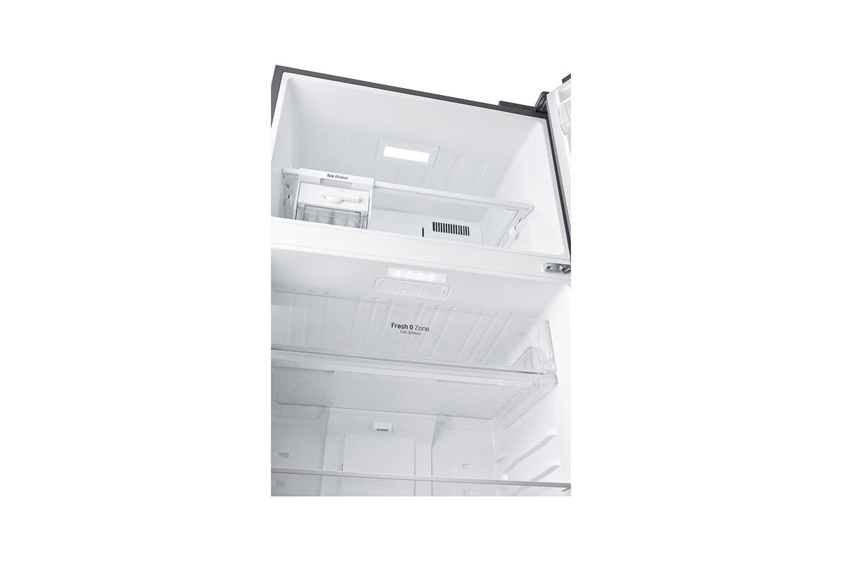LG GN-F702HLHU 18 cu. ft. Top Mount Refrigerator Platinum Silver