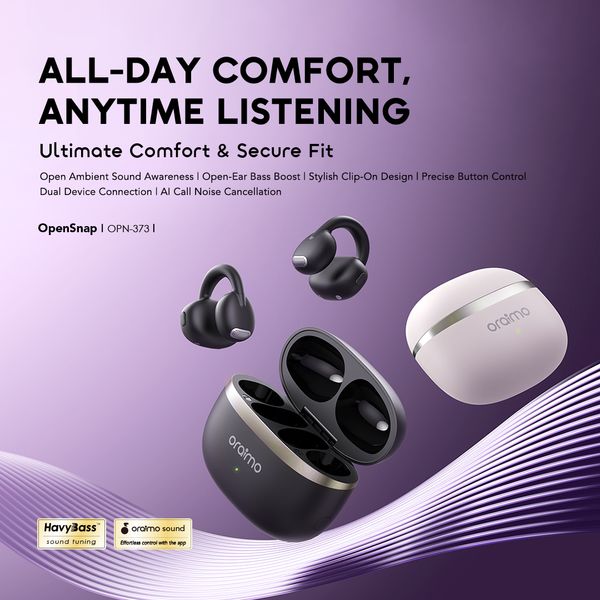 Oraimo OpenSnap Open-Ear Earbuds OPN-373