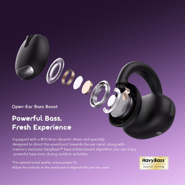 Oraimo OpenSnap Open-Ear Earbuds OPN-373