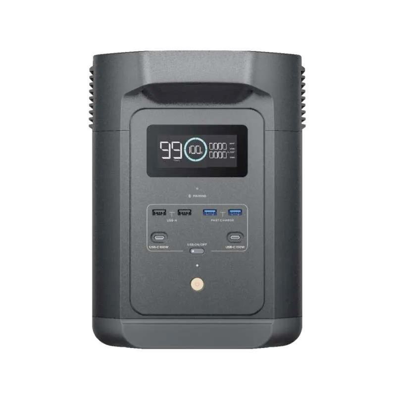 EcoFlow DELTA 2 E980 980Wh 500W Portable Power Station Black