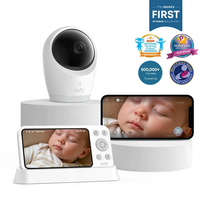 Eufy by Anker Security Baby Monitor E21 E8354221 White
