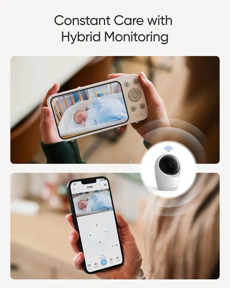Eufy by Anker Security Baby Monitor E21 E8354221 White