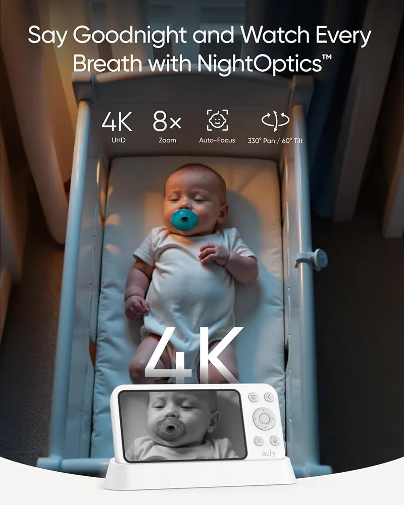 Eufy by Anker Security Baby Monitor E21 E8354221 White