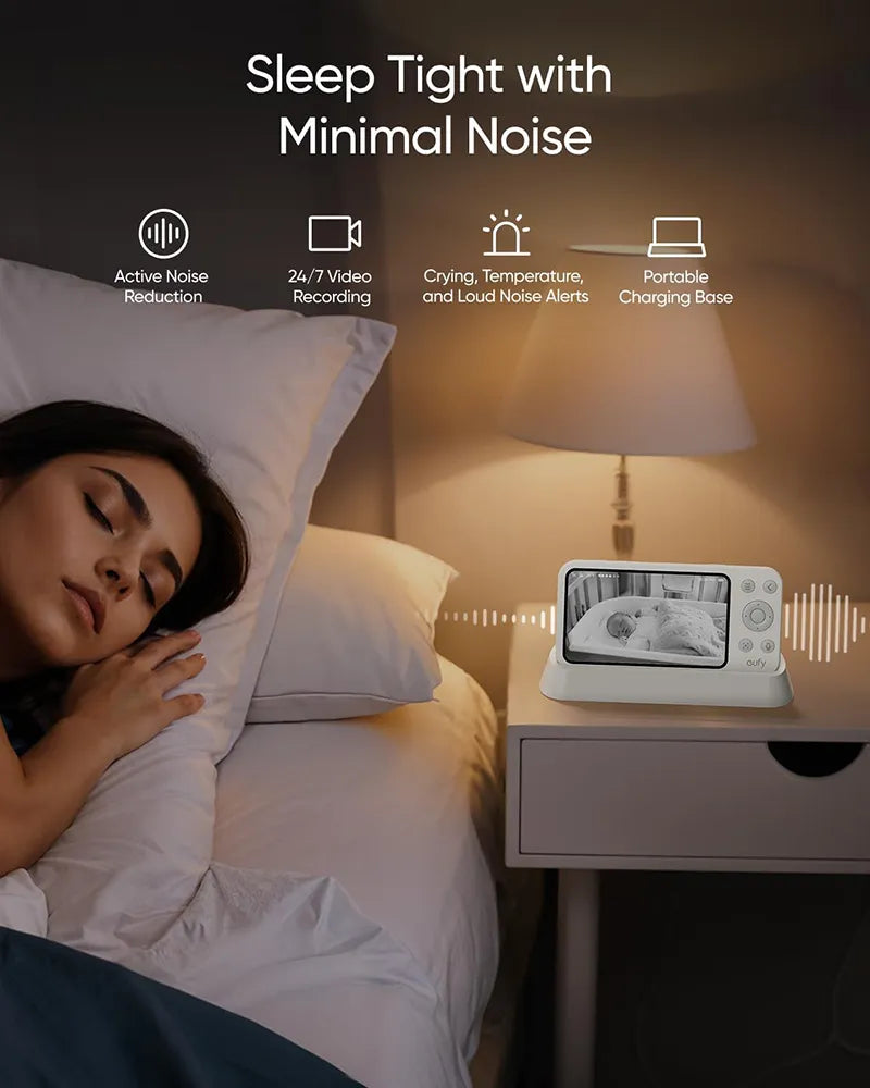 Eufy by Anker Security Baby Monitor E21 E8354221 White