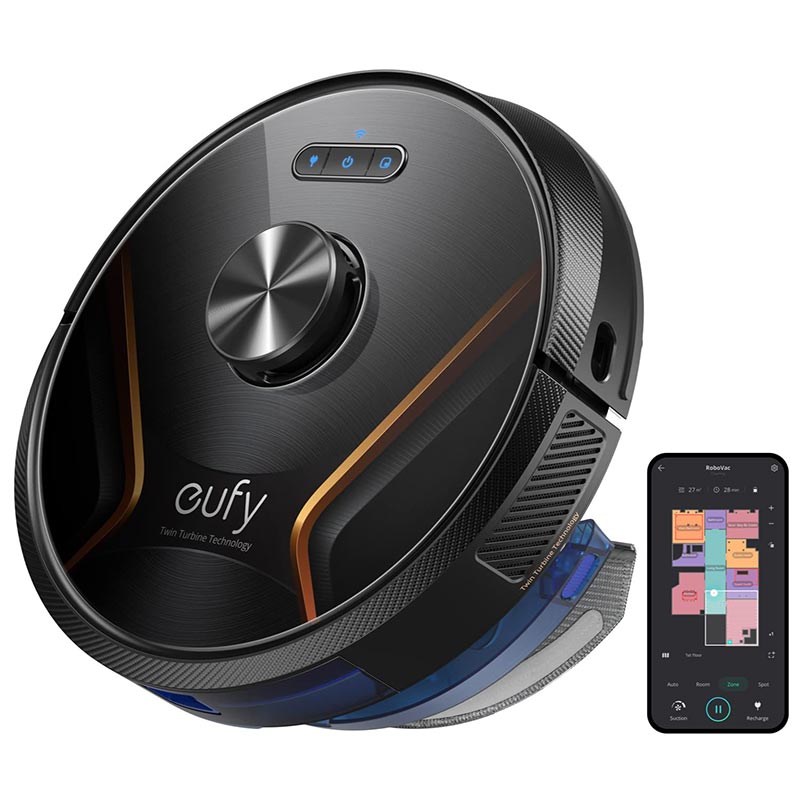 Eufy by Anker RoboVac X8 Hybrid 2-in-1 Robot Vacuum and Mop T2261311 Black