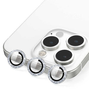 Diamonds Camera Lens Protector for iPhone 13 Series Tempered Glass
