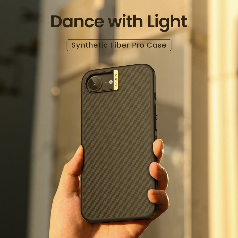 Nillkin Synthetic Fiber Pro Magnetic Case For iPhone 16e