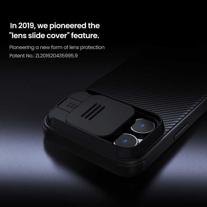 Nillkin Frosted CamShield Pro Case Camera Protector for iPhone 15 Series