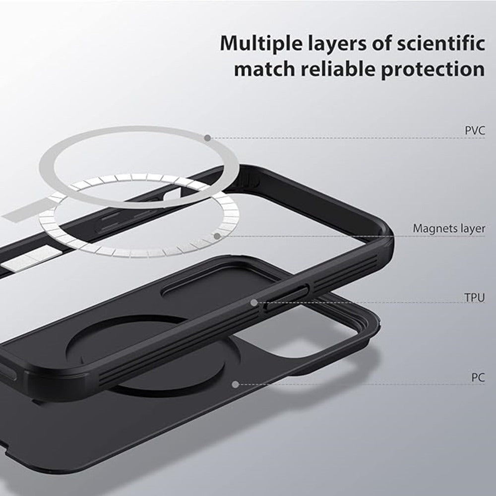 Nillkin CamShield Pro Magnetic Case for iPhone 15 Pro Max