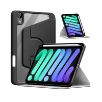 Acrylic 360 Rotation Case for iPad Air 5th Gen 10.9 2022 Transparent Clear Pencil Holder Cover