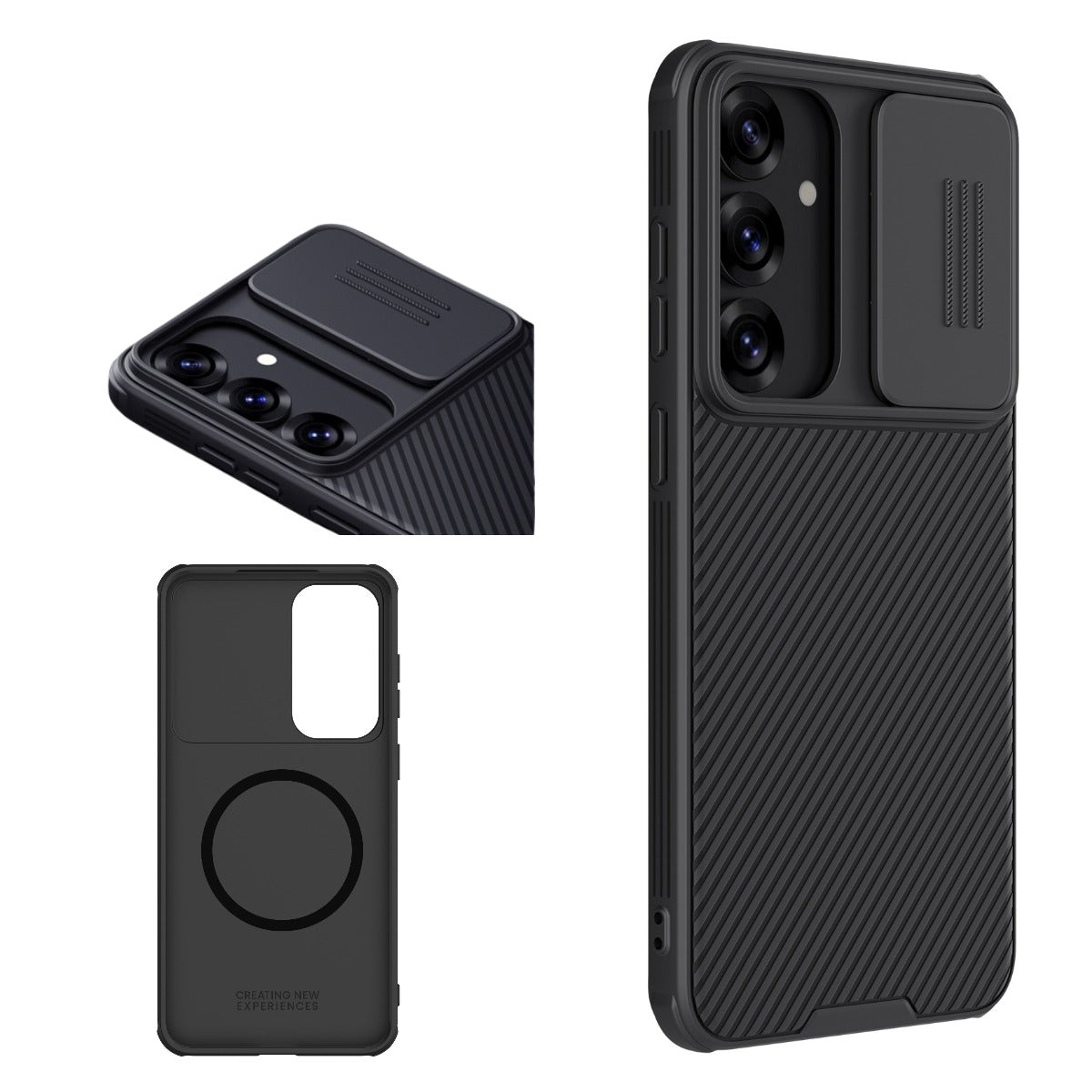 CamShield Pro Magnetic Case for Samsung Galaxy S25/S25 Plus Black