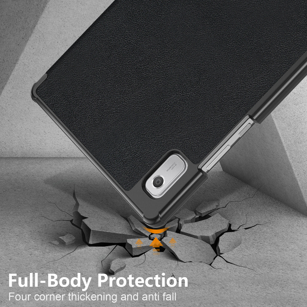 PU Leather Tri-Folding Stand Magnetic Flip Cover Case for Lenovo Tab M9 TB-310FU 9 Inch 2023