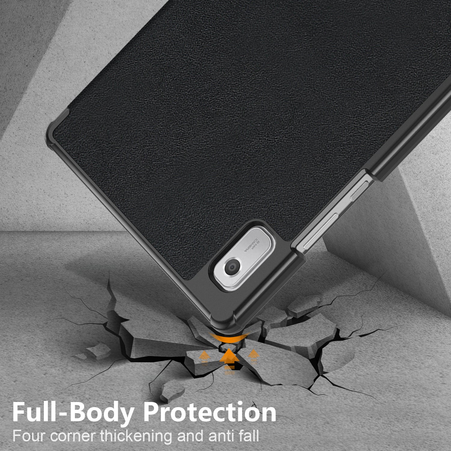 PU Leather Tri-Folding Stand Magnetic Flip Cover Case for Lenovo Tab M9 TB-310FU 9 Inch 2023