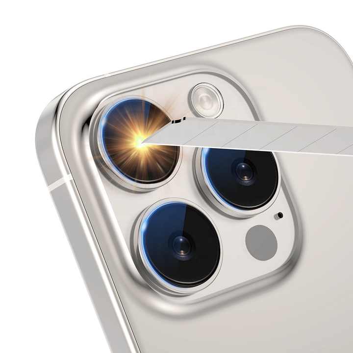 3D Protrusion Glass Camera Lens Protector for iPhone 13 Series
