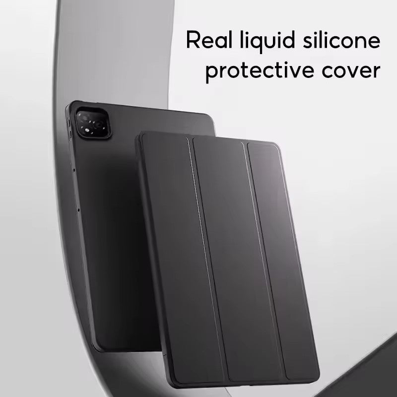 Infinix Xpad 11 Inch 2024 Trio-Fold PU Leather Smart Cover Case