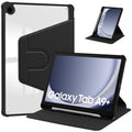 Acrylic 360 Rotation Case for Samsung Tab A9 Plus 11 Inch Transparent Clear Pencil Holder Cover