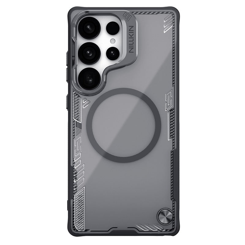 Nillkin Iceblade Prop Magnetic Case With Camera Frame Kickstand Lens Cover for Samsung Galaxy S25 Ultra