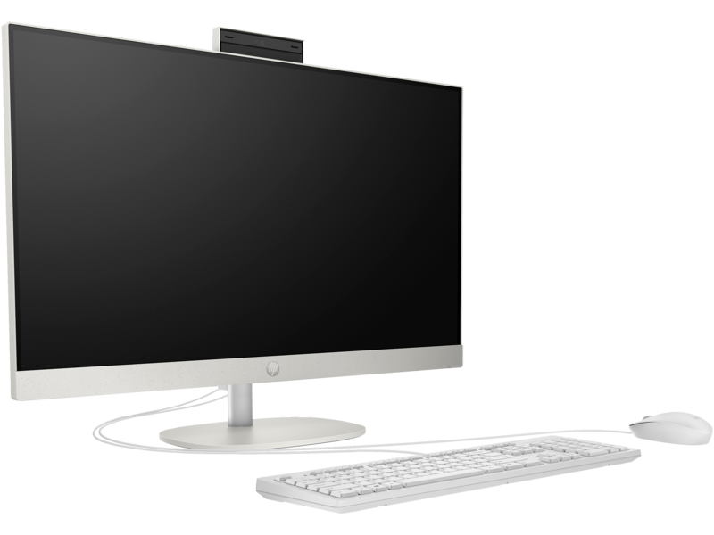 HP All-in-One 27-cr0162nh 13th Gen Intel Core i7-1355U 16GB RAM 512GB SSD 27" Touchscreen Diagonal FHD IPS Display Intel Iris Xe Graphics Plus HP 125 USB Wired Mouse and Keyboard 1 Year Manufacturer Warranty