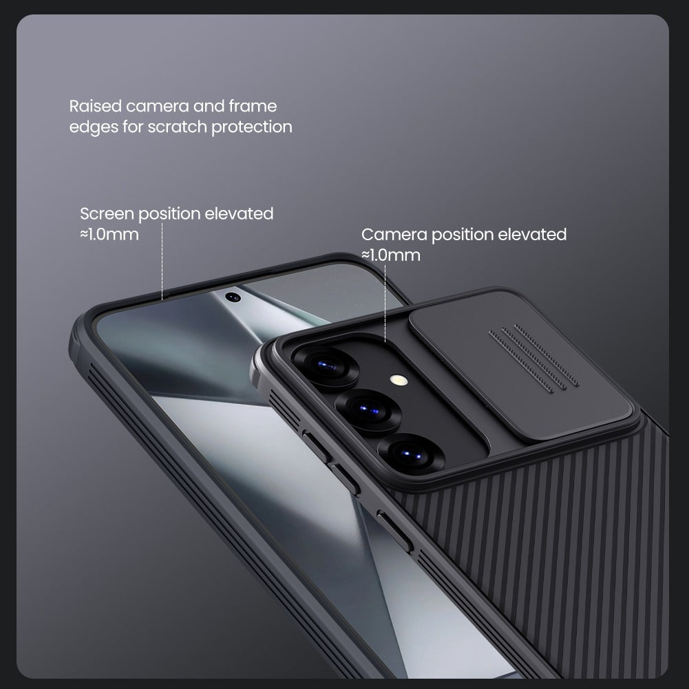 CamShield Pro Magnetic Case for Samsung Galaxy S25/S25 Plus Black