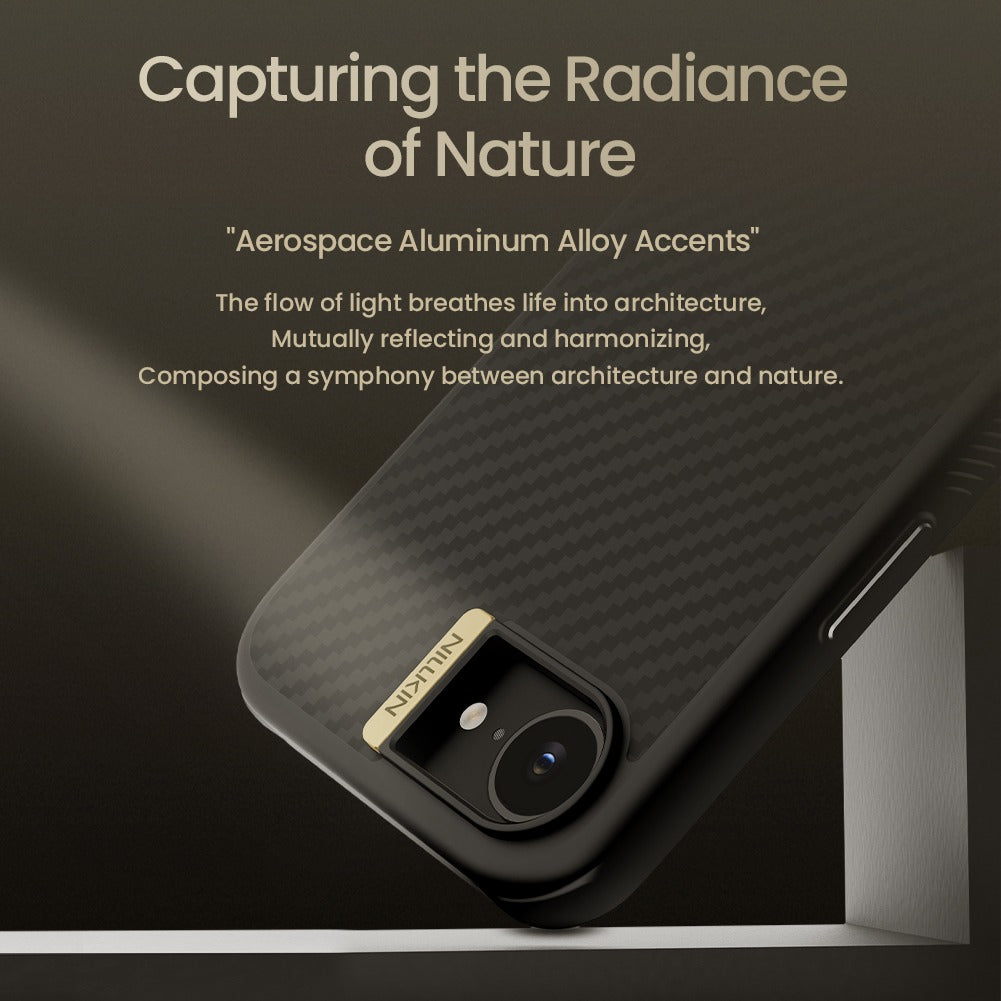 Nillkin Synthetic Fiber Pro Magnetic Case For iPhone 16e