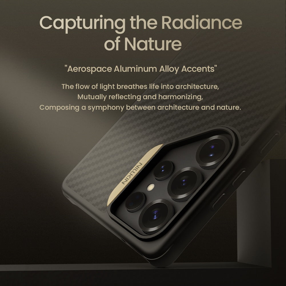 Nillkin Premium Aramid Synthetic Fiber Pro Magnetic Case for Samsung Galaxy S25 Ultra