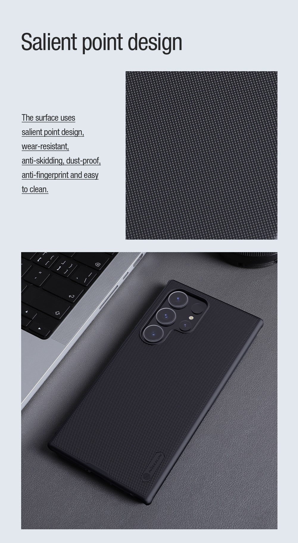 Nillkin Super Frosted Shield Pro Magnetic Case for Samsung S24 Ultra