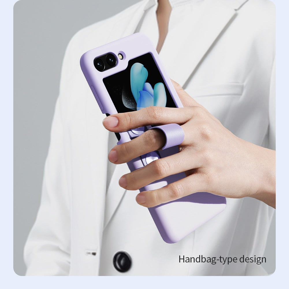 Nillkin Flex Flip Finger Strap Liquid Silicone Case for Samsung Galaxy Z Flip 5
