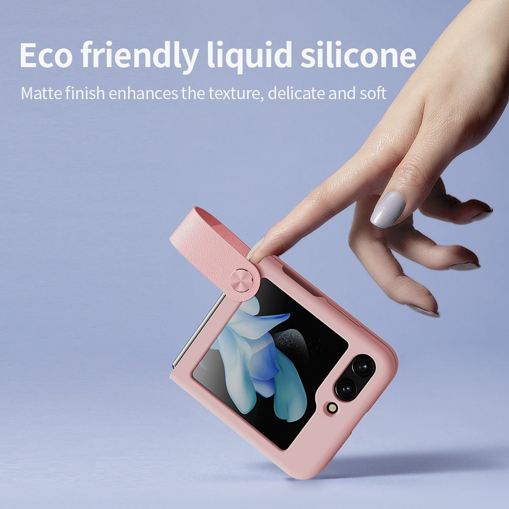 Nillkin Flex Flip Finger Strap Liquid Silicone Case for Samsung Galaxy Z Flip 5