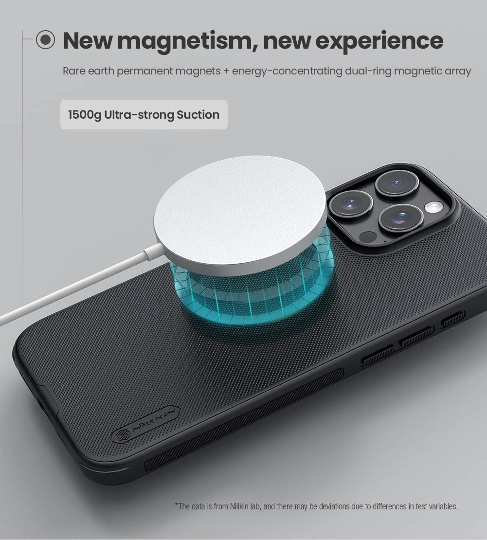 Super Frosted Shield Pro Magnetic Case for iPhone 15 Pro Max