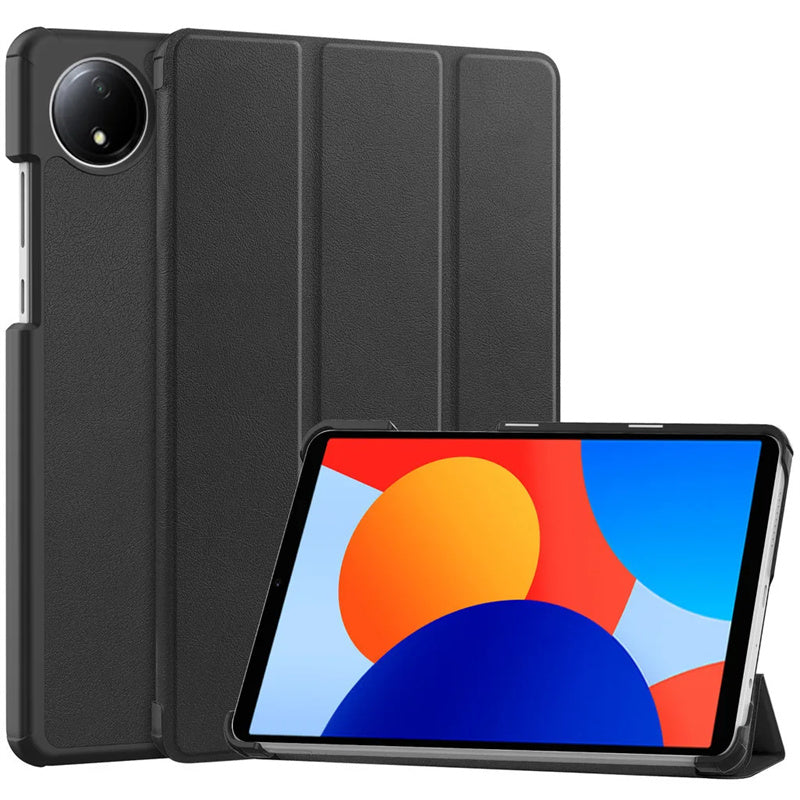 Tri-Fold Folio Flip Stand Magnetic PU Leather Cover Case for Xiaomi Redmi Pad SE 4G 8.7” 2024
