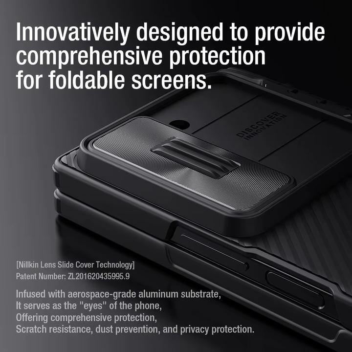 Nillkin Sliding Lens Protector Hard Shell Case for Samsung Galaxy Z Fold 6