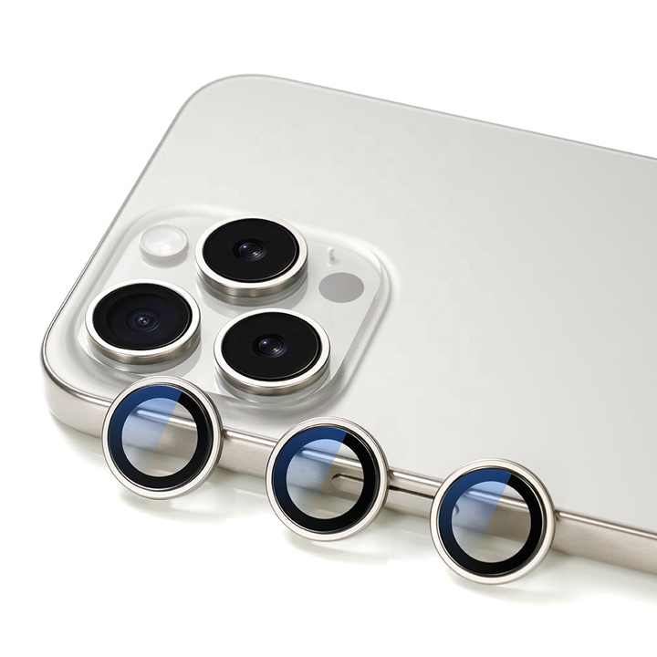 3D Protrusion Glass Camera Lens Protector for iPhone 14 Series