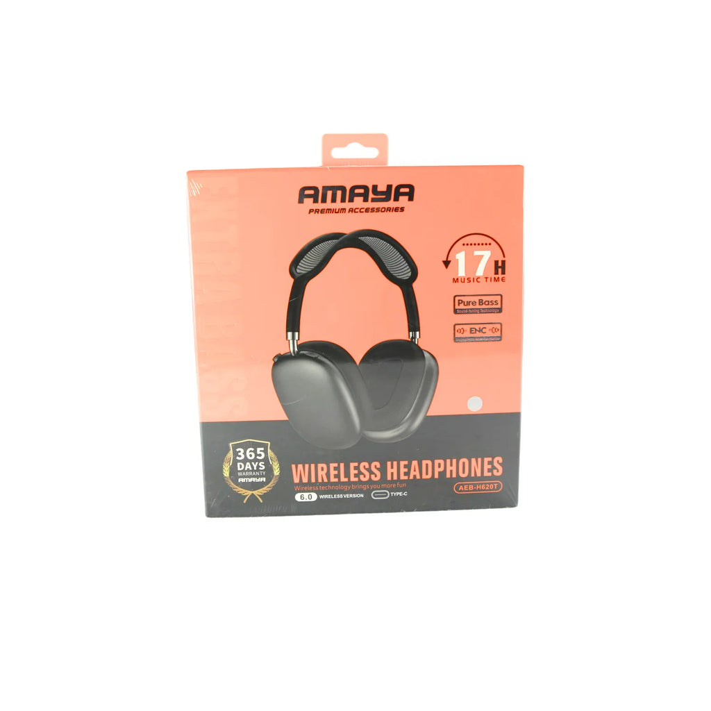 Over-Ear Wireless Headphones with Card Slot