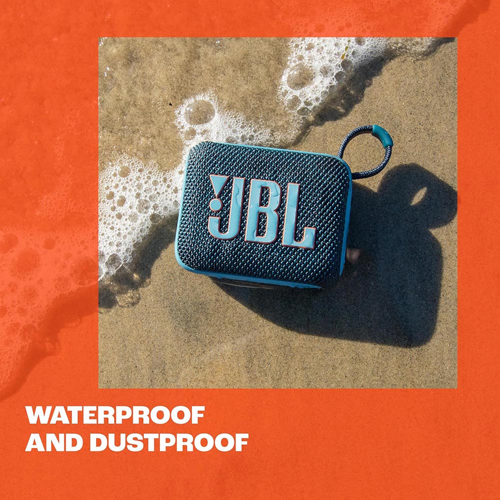 JBL GO 4 4.2 Watt Portable Waterproof Bluetooth Speaker Black