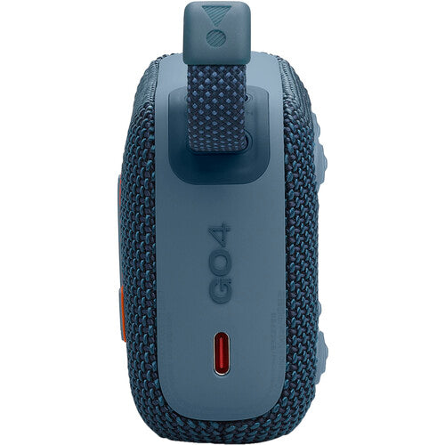JBL Go 4 4.2 Watt Portable Waterproof Bluetooth Speaker Blue