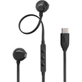 JBL Tune 305C Wired USB-C Earbuds with Mic Black