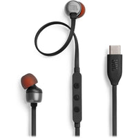 JBL Tune 310C USB-C Earbuds with Microphone Black