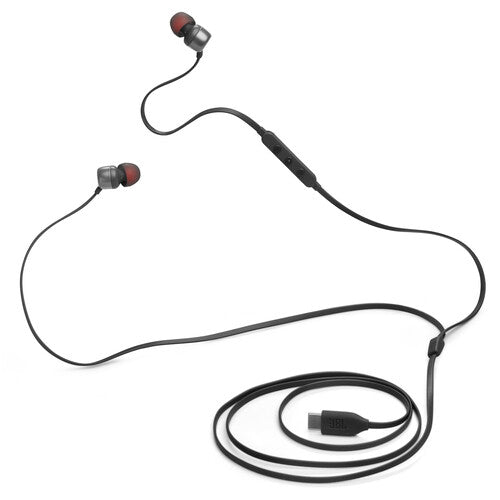 JBL Tune 310C USB-C Earbuds with Microphone Black