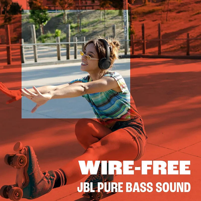JBL Tune 530BT Wireless On-Ear Bluetooth Headphones Blue