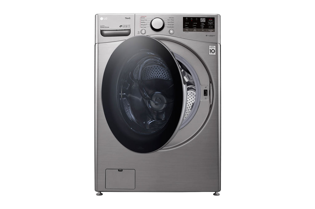 LG F3L2CRV2T 44.1 lb / 26.5 lb Front Load Washer Dryer Silver
