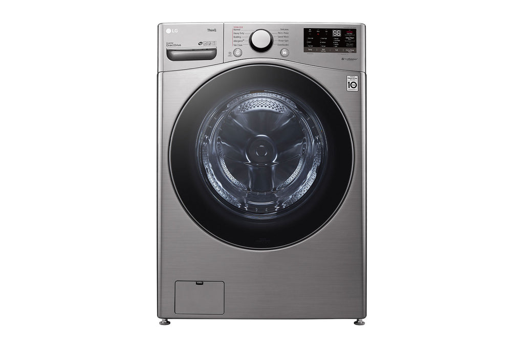 LG F3L2CRV2T 44.1 lb / 26.5 lb Front Load Washer Dryer Silver