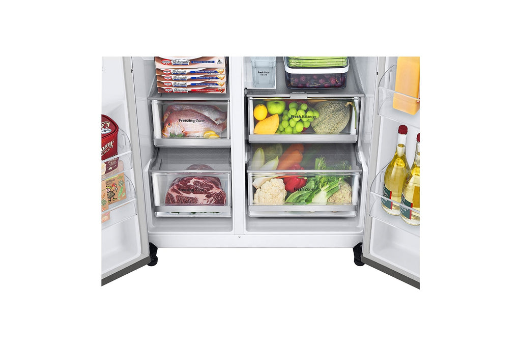 LG GC-X267MSEW 22.4 cu. ft. Side by Side Refrigerator